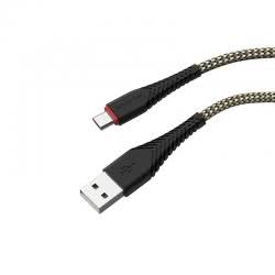 Кабель USB -> microUSB 1m BOROFONE BX25