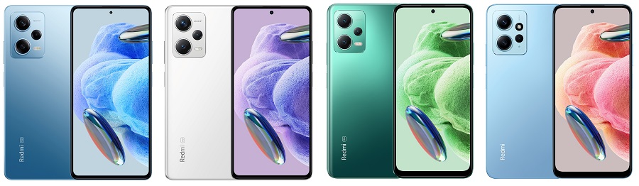 Redmi Note 12 все цвета 900