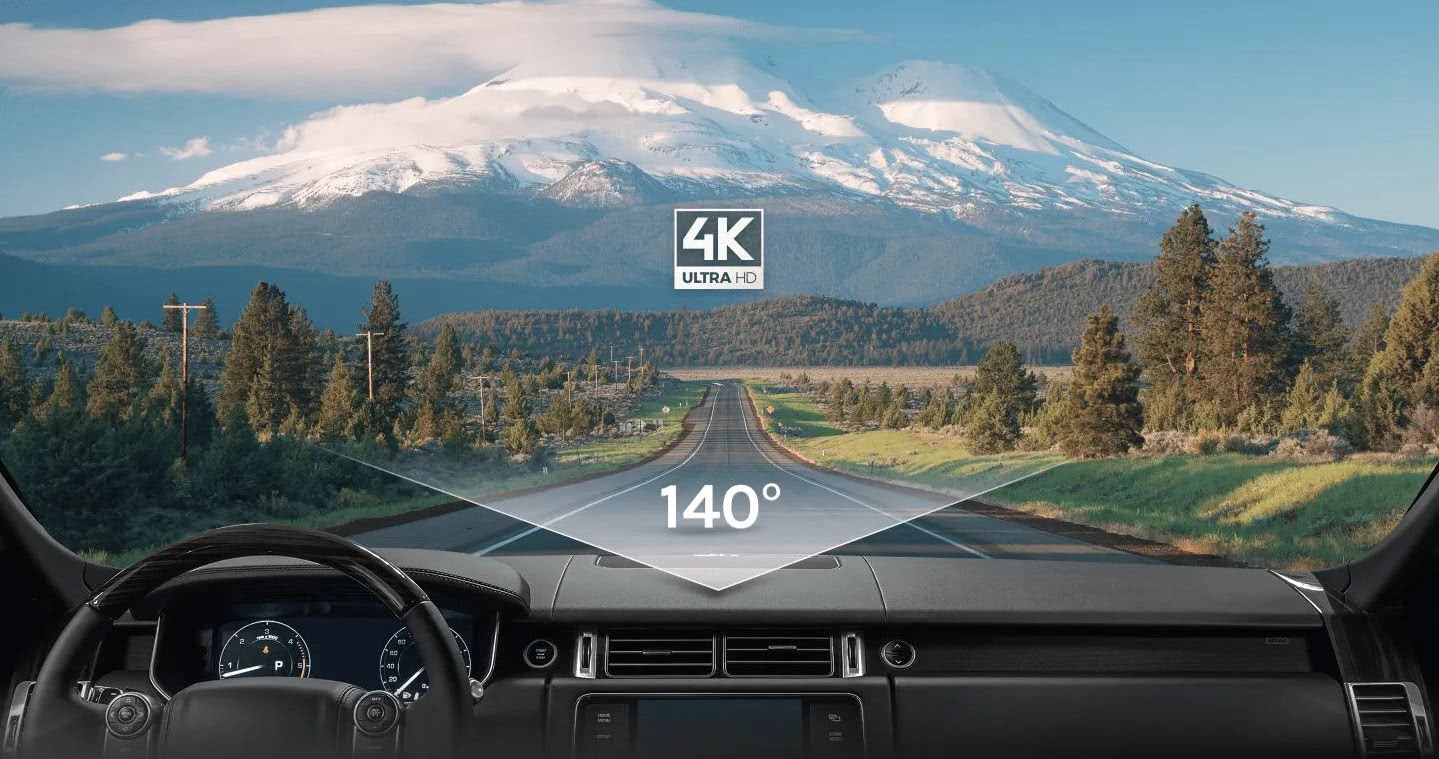 Сверхвысокое разрешение 4K UHD A800S раздвигает границы качества изображения благодаря самому высокому стандарту разрешения — вплоть до 4K Ultra High Definition 3840x2160 — обеспечивая невероятно четкие кадры, когда вы находитесь в дороге.