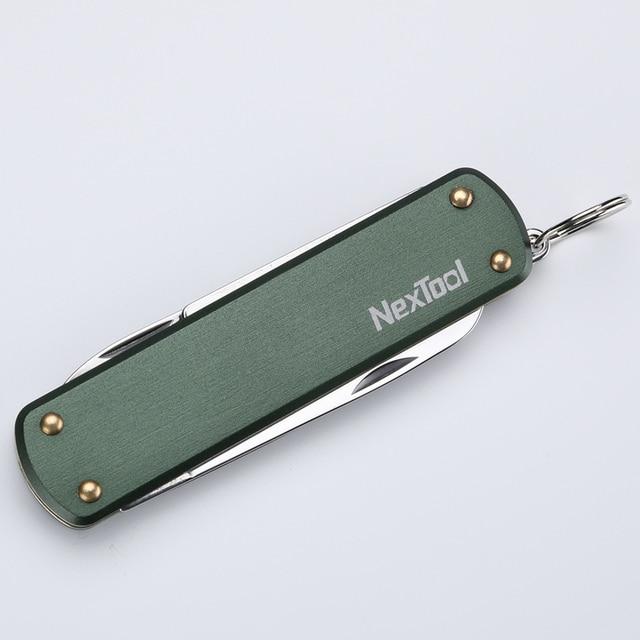 Мультитул NexTool Multifunctional Keychain Knife зелёный NE0143