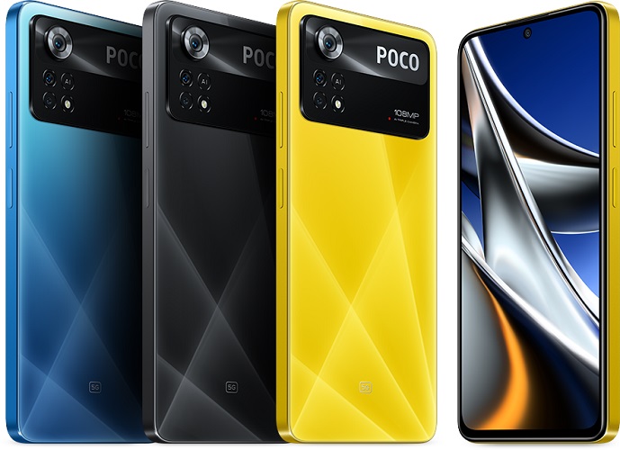 poco x4 pro yellow colour