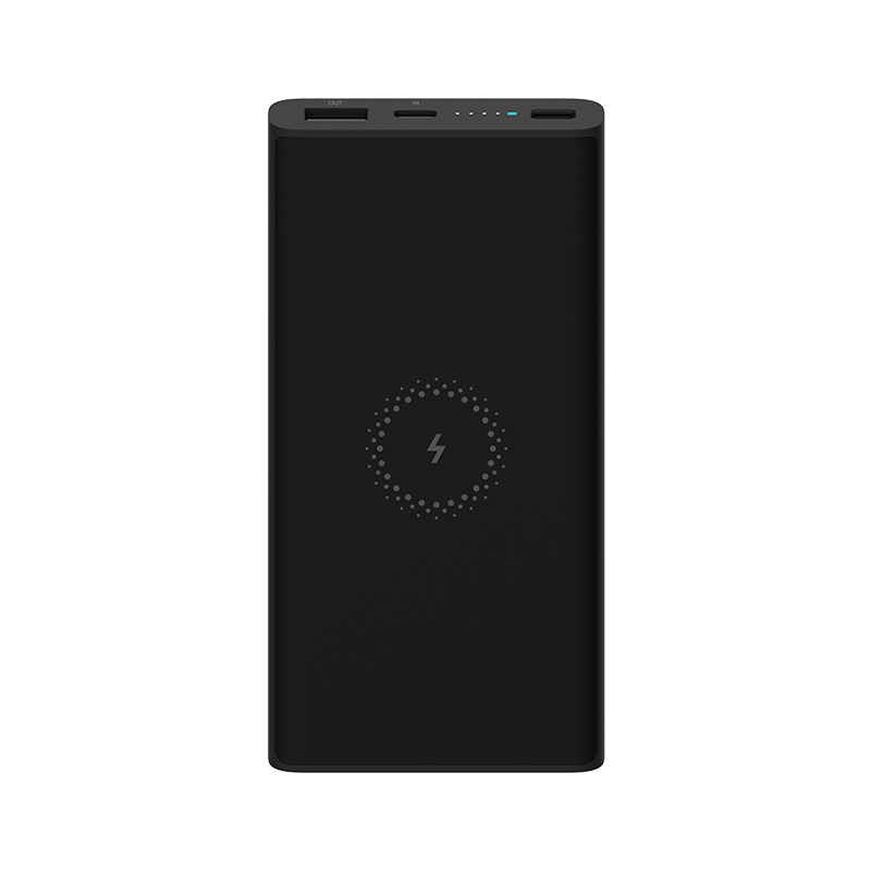 Внешний аккумулятор Xiaomi Mi Wireless Power Bank 10000mAh 10W (WPB15PDZM) черный