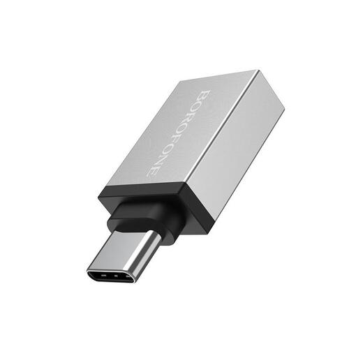 Переходник OTG USB A -> Type-C BOROFONE BV3