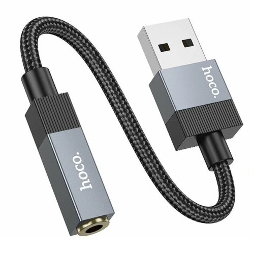 Переходник Audio 3.5mm -> USB-Type HOCO UPA32C черный