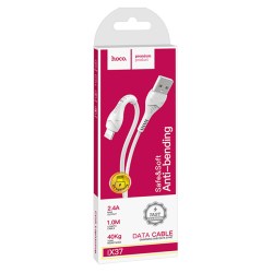 Кабель USB -> Lightning 1m HOCO X37 2.4A MAX