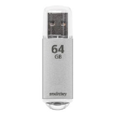 64GB Smartbuy SB64GBVC-5 серебристый
