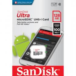 MicroSD 128GB Class 10 (без адаптера) Sandisk (SDSQUNR-128G-GN6MN)