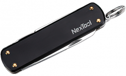 Мультитул NexTool Multifunctional Keychain Knife чёрный NE0141