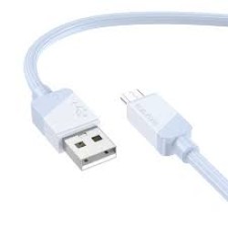 Кабель USB -> microUSB 1m BOROFONE BX107 2.4A MAX белый