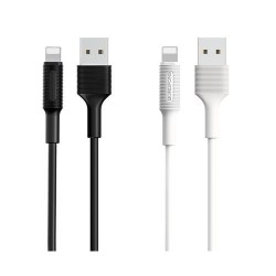 Кабель USB -> Lightning 1m BOROFONE BX16 2.4A MAX