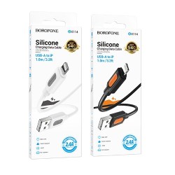 borofone bx114 charging data cable usb lightning packing