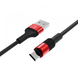 Кабель USB -> microUSB 1m BOROFONE BX21 2.4A MAX