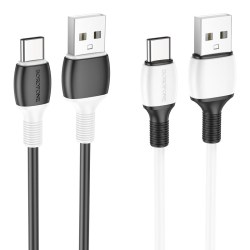 Кабель USB -> Type C 1m BOROFONE BX84 3A MAX
