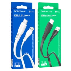 Кабель USB -> Type C 1m BOROFONE B85 3A MAX