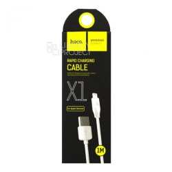 Кабель USB -> Lightning 1m HOCO X1 2.4A белый