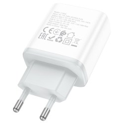 Сетевое З/У 1xType-C+1xUSB Hoco C105A  PD20W/QC3.0