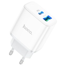 Сетевое З/У 1xType-C+1xUSB Hoco C105A  PD20W/QC3.0