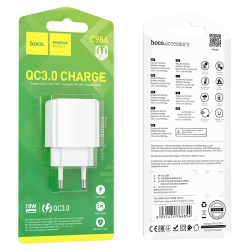 Сетевое З/У 1xUSB Hoco C98A QC3.0 18W