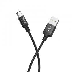 Кабель USB -> Type C 1m HOCO X14 3A (баночная упаковка)