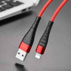 Кабель USB -> Lightning 0.25m BOROFONE BX32 2.4A