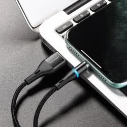 Кабель USB -> Lightning 1m BOROFONE BU16 2.4 MAX