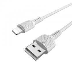 Кабель USB -> Lightning 1m BOROFONE BX16 2.4A MAX