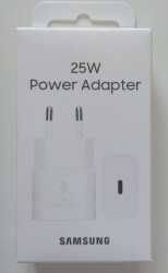 Сетевое З/У 1xType-C Sams-Design Travel Adapter 25W EP-T2510 (EP-T2510NWEGEU) белый