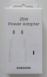 Сетевое З/У 1xType-C Sams-Design Travel Adapter 25W EP-T2510 (EP-T2510NWEGEU)