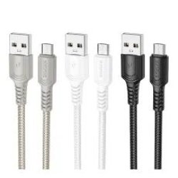 Кабель USB -> Type C 1m BOROFONE BX116 18W 3A MAX
