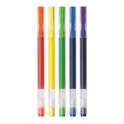 Набор цветных ручек гелевых  Xiaomi Mi Gel Ink Pen (MJZXB03WC) (5 шт)