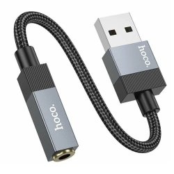 Переходник Audio 3.5mm -> USB-Type HOCO UPA32C черный