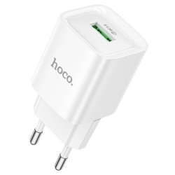 Сетевое З/У 1xUSB Hoco C145A 3A/18W (USB/Type-C)