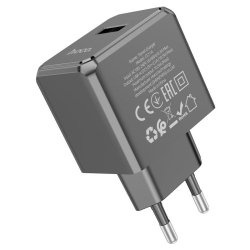 Сетевое З/У 1xUSB Hoco CS11A 2.1A + кабел Lighting черный