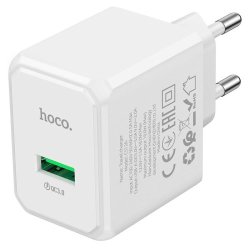Сетевое З/У 1xUSB Hoco CS12A 2.1A белый