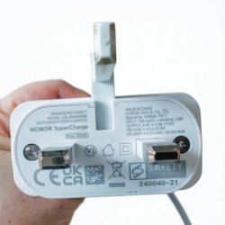 Сетевое З/У 1xUSB HONOR Supercharge 100W HN-200500B05 (Type-A) UK с переходником
