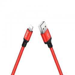 Кабель USB -> Lightning 1m HOCO X14 3A MAX коробка