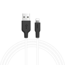 Кабель USB -> Lighting 1m HOCO X21 Silicone 2A