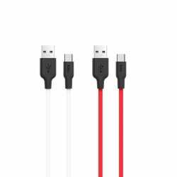 Кабель USB -> Type C 1m HOCO X21 Silicone