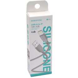 Кабель USB -> Lighting 1m BOROFONE BX99 2.4A MAX белый