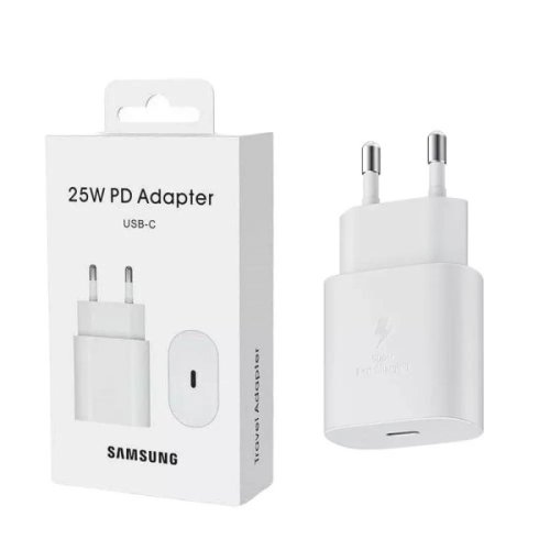 Сетевое З/У 1xType-C Samsung Travel Adapter 25W EP-TA800 (EP-TA800NWEGWW) белый