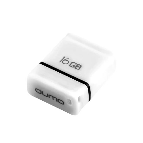 USB Flash Drive Qumo Nanodrive QM16GUD-NANO-B белый