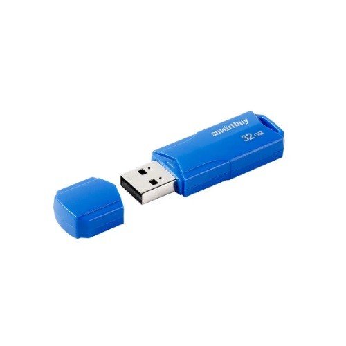USB Flash Drive 32GB Smartbuy SB32GBCLU-BU
