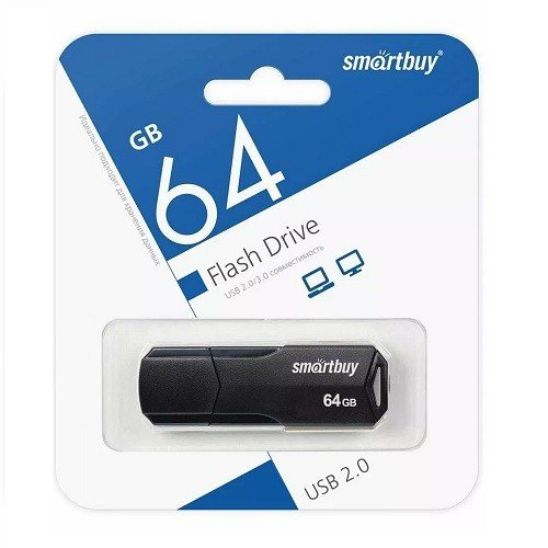 USB Flash Drive SmartBuy SB64GBCLU-K UFD 2.0