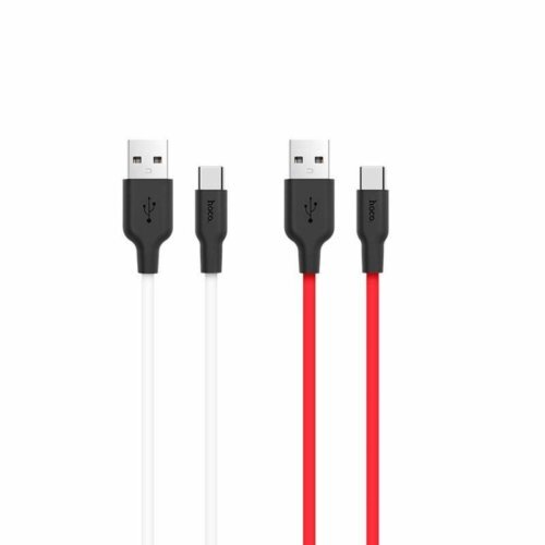 Кабель USB -> Type C 1m HOCO X21 Silicone